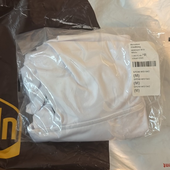 Jimena one should bodysuit white BNWT size medium - Picture 4 of 4